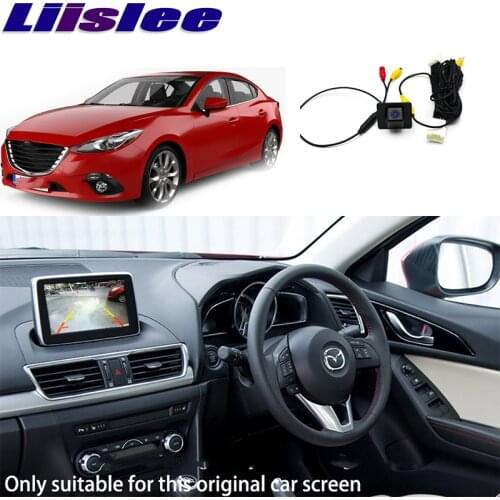 For Mazda 3 Mazda3 Axela Sedan BM BN 2013~2020 Car Rear View Back Camera Connect Original Factory Screen Monitor