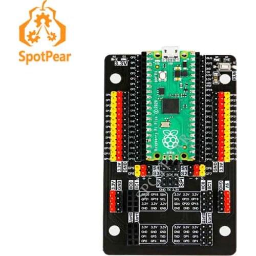 Raspberry Pi Pico GPIO sensor expansion board