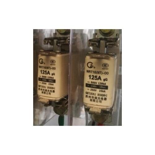Fuses: NRT16(NT)-00 125A 500V gG / NRT16(NT)-00 16A 500V / NRT36-00(NH00) 160A 500V / NRT36-00 100A 500V NH00 gG