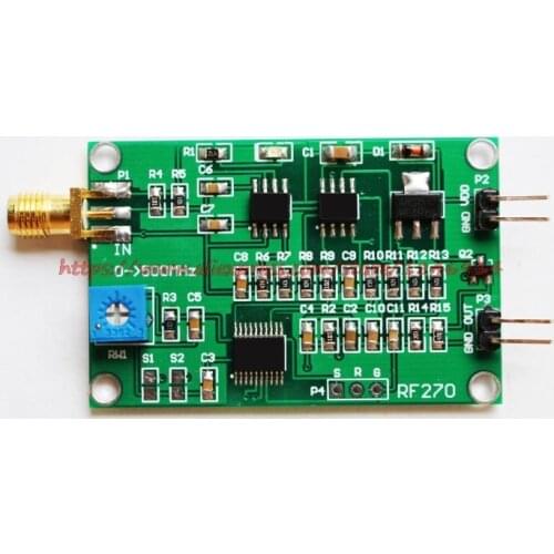 RF power module Radio frequency detector High frequency detector Power measurement 0-500MHz