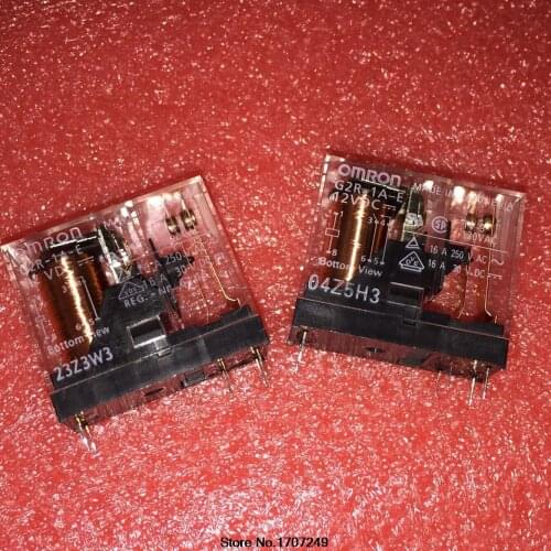 Free Shipping 5PCS new original Omron power Relay G2R-1A-E-12VDC G2R-1A-E-12V DC12V 16A 6pin
