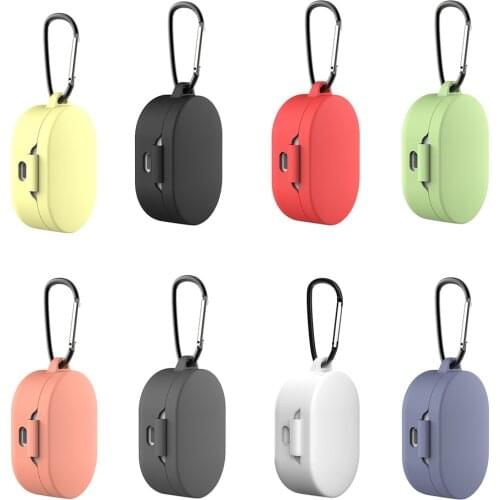 Silicone Protective Cover Earphone Case for Redmi Airdots for Xiaomi Mi AirDots Case Wireless Earbuds Soft TPU Shell