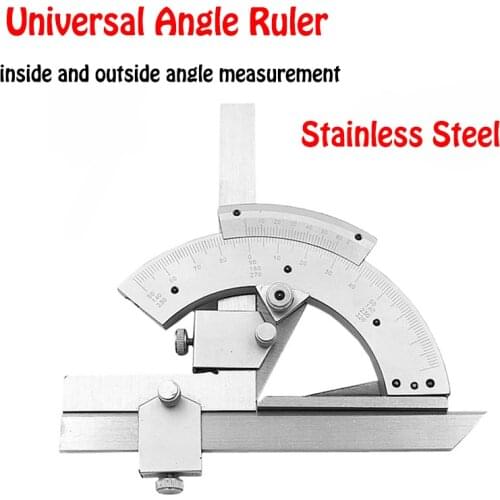 30 to 320 degree Precision Angle Measuring Finder Universal Bevel Protractor Tool Cost Effective Measuring & Gauging Tools