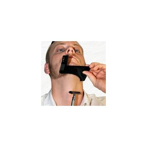 High Quality Double-side Beard Shaping Styling Template Beard Comb Men Shaving Tools ABS Comb for Hair Beard Trim Template Combs