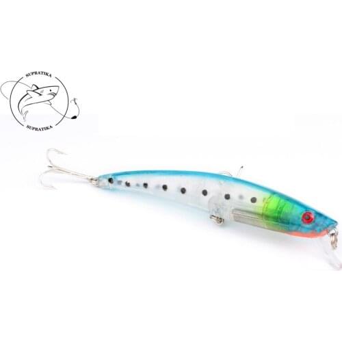 1Pcs 3D Eyes Isca Artificial Float Fish Bait 11.5cm/12g Wobbler Trolling Jerkbait Crankbait Reflective Pesca Hard Bait