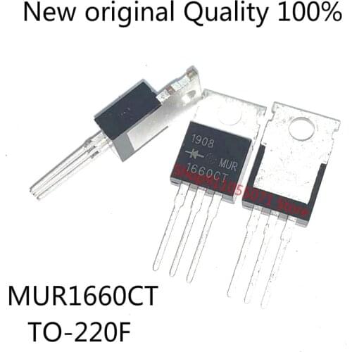 10PCS/LOT MUR1660CTG U1660G TO-220 600V 16A New spot hot sale