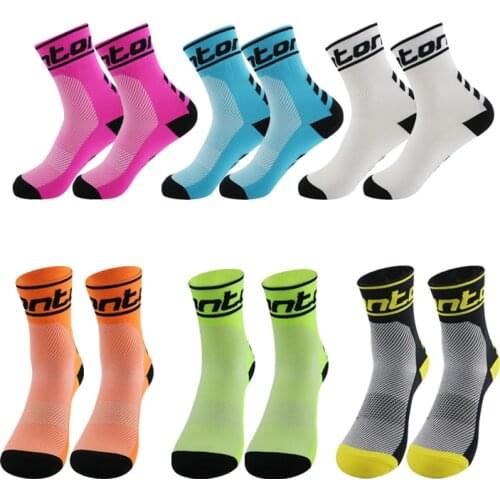 4 Pairs Cycling Sports Socks Mountain Bike Socks Mountain Climbing Socks