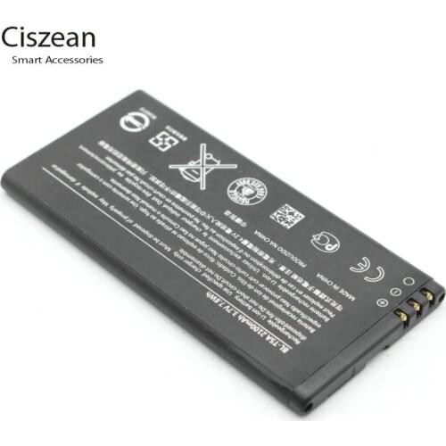 Ciszean 5Pcs /lot 2100mAh Replacement Lithium ion Battery BL-T5A for Nokia Microsoft Lumia 550 Lumia550 battery