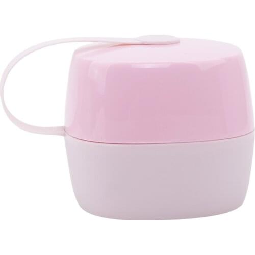 Newborn Baby Pacifier Holder Portable Baby Infant Kids Pacifier Nipple Cradle Case Holder Travel Storage Box 3 Colors