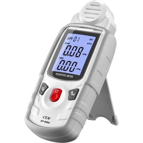 DT-900A Formaldehyde HCHO & TVOC Meter Real-time Display Air Pollution Detector Tester