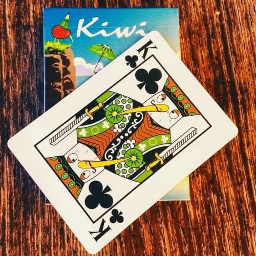 Kiwi Playing Cards Poker Size Deck Cartamundi Custom Limited Edition New Sealed Magic Props
