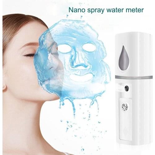 Beauty Sprayer Facial Steaming Machine Ultrasonic Moisturizing Massage With Mirror MH88