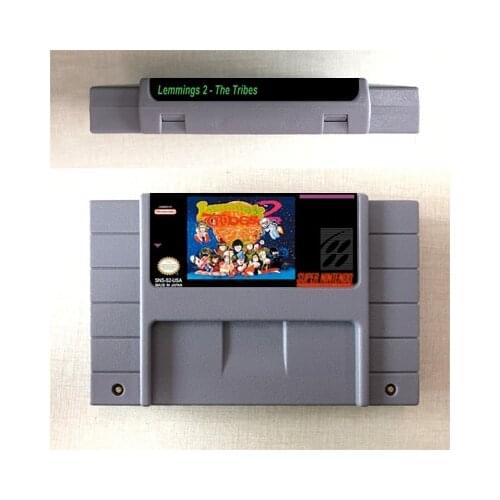 Lemmings 2 - The Tribes - RPG Game Card US Version English Language Battery Save