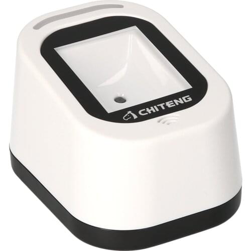 Desktop 1D 2D QR Barcode Scanner Platform USB Wired Bar Code Reader Large Scanning Window Support Auto-Sensing/Continuous Scan