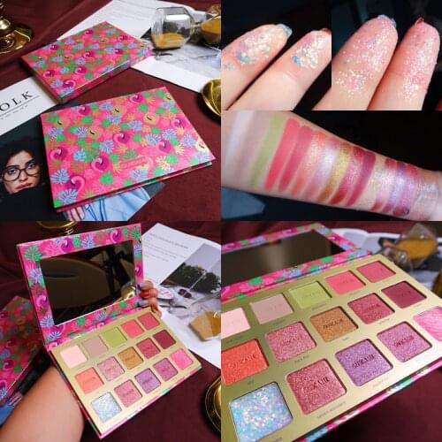 Creamy Eyeshadow Pallete 15 Color Shimmer Matte Glitter EyeShadow Palette Metallic Diamond Pigmented Makeup paleta de sombra