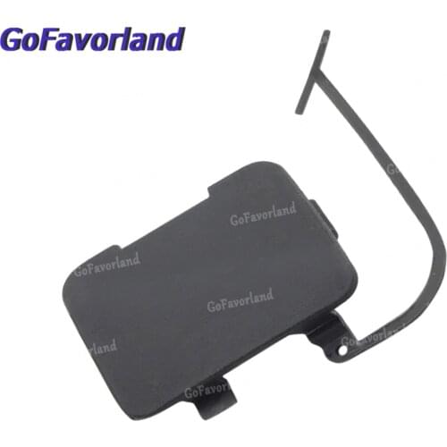 Front Bumper Tow Hook Eye Cover Plastic Unpainted 8693722 For Volvo XC90 2003 2004 2005 2006