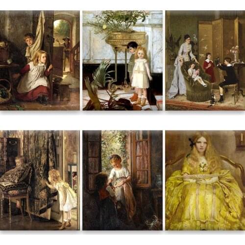 Picture Frame Diy Oil Painting By Numbers Kits Acrylic Wall Art Home Decors World famous paintings Coloring By Numbers For Diy