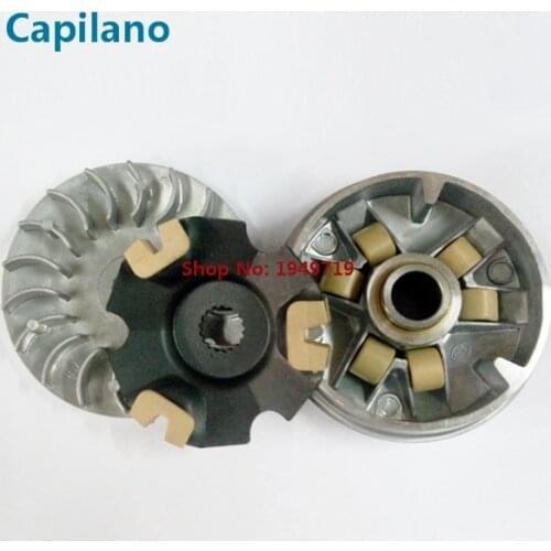 Motorcycle/scooter AN125 variator assembly clutch pulley driven kit for Suzuki 125cc AN 125 spare parts