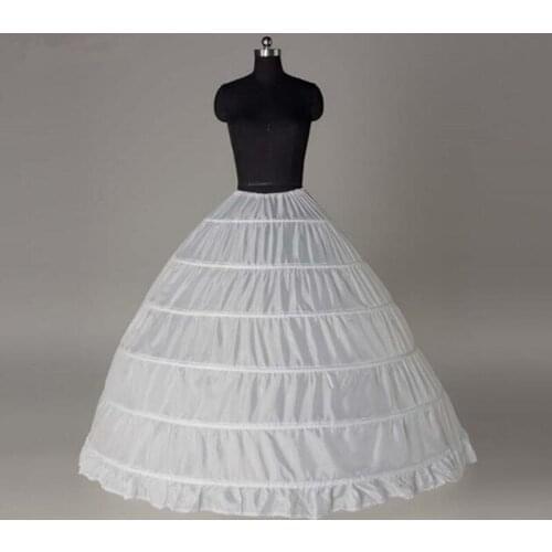 High Quality Petticoat White Skirt Petticoats Ball Gown Dresses Accessories Custom Made Free Shipping