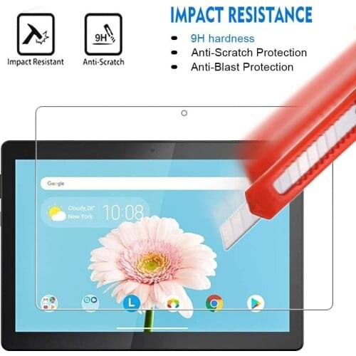 Tablet Tempered Glass Screen Protector Cover for Lenovo TAB M10 TB-X605F/TB-X505 10.1 Inch Full Coverage Anti-shatter Screen