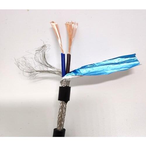 10m High quality Farrow Cable RVVP 0.2^mm2 2 cores Shielded Cable, RVVP electrical cables