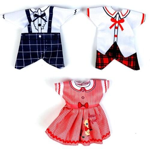 1 X 1/12 Doll Clothes for 16-17cm Doll Fashion Dress Skirt Outfit General Dress for Girl Toy Accessories Gift