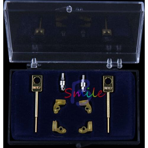 2 Sets/box Dental Lab Technician Instrument MK1 Attachments Parts for Dental Metal Partials