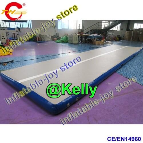 8x2x0.2mH free shipment inflatable gymnastics tumble mattress, durable big Gymnastics Inflatable Air Track for sale gym tumbling