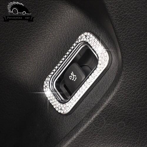 Diamond Interior Trunk Switch Metal Tailgate Rear Cover Frame For Mercedes A Class W177 V177 A180 A200 A220 A250 A35 AMG 2019