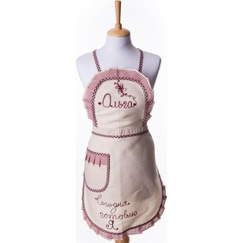 Женские фартуки для кухни Бабушкин Узор China At AliExpress