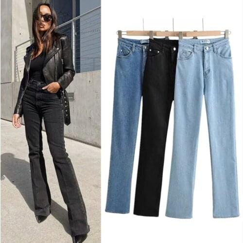 CINESSD Women's Flared Jeans