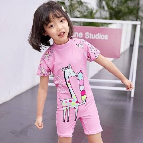 Children Rash Guard Plus Size Bikini Swimsuit Teens Bathing Suit Swimwear Beachwear Kids Swim One Swimsuits Girl 2020 New Beach