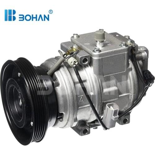 10PA17VC car ac compressor 1990 - 1995 for Toyota Celica 88320-20751 88320-2B250 88310-2B380 447100-4030 BH-TA124