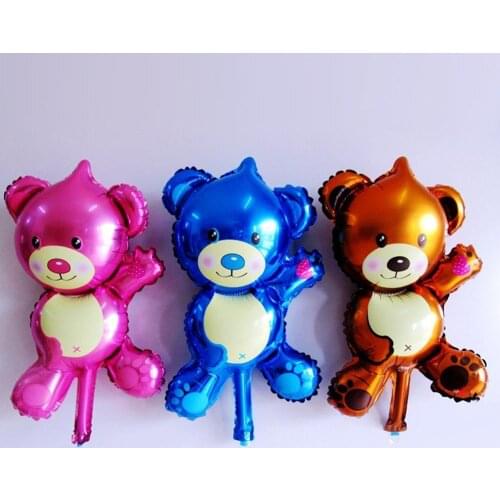 Creative Mini Cartoon Animal Bear Air Balloon Wedding Birthday Party Decoration Kids Toys Wedding Party Balloon Baby Decoration
