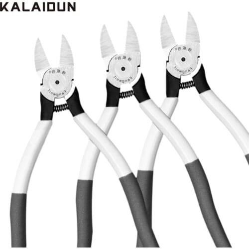 KALAIDUN Wire Cutter Pliers Cable Cutting Tool 5/6/8 Inch Mini Diagonal Pliers Nipper Portable Electrical Household Hand Tools
