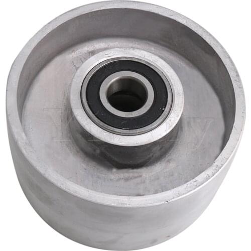 Belt Sander Aluminum Belt Grinder Tracking Wheel with Bearing 125mm Dia