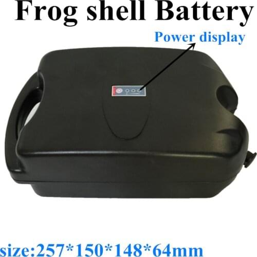 GTK Electric vehicle lithium battery 36V frog shell battery battery modification power battery driving modification+2A charger