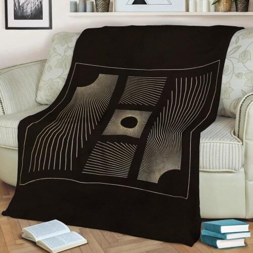 Lovely Geometric Background V 3D Printed Velvet Plush Throw Fleece Blanket Bedspread Sherpa Blanket Home Decora