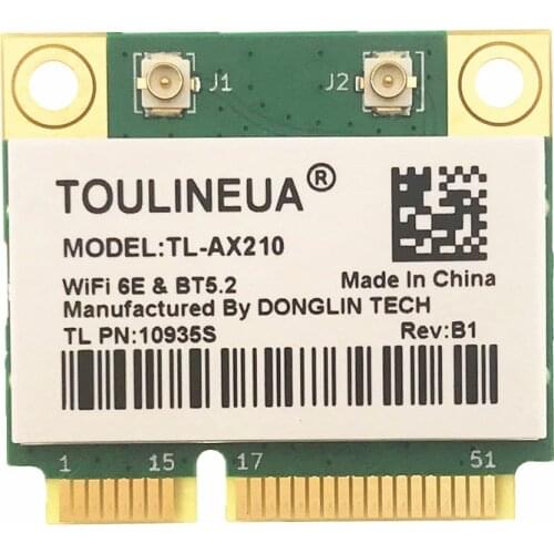 Mini PCI-E MPE-AX3000H AX3000 MWi-Fi 6 Dual Band 2400Mbps Bluetooth 5.0 Wifi Card 802.11ax/ac Windows10 AX200HMW