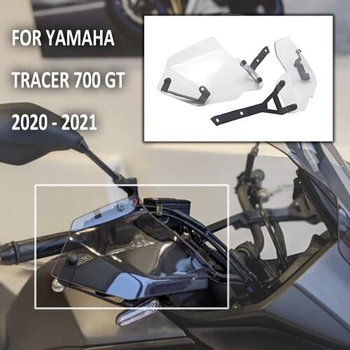Motorcycle Handguard Extensions Hand Shield Protector Windshield FOR TRACER 700 GT TRACER 7 GT MT-07 MT07 Tracer 2020 2021