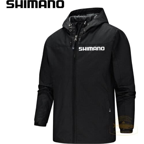 New Shimano Fishing Jackets Autumn Winter Men Waterproof Windbreaker Jacket Hooded Coat Outdoor Fishing/Trekking Hiking Jackets