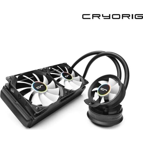 CRYORIG A40 Ultimate Hybrid Liquid Cooler 240mm x 38mm Thick Radiator with Additional Airflow Fan
