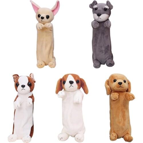 School pencil case Dog pencilcase Boutique estojo escolar menina estojo de lapis plumier Cartoon material escolar pencil box