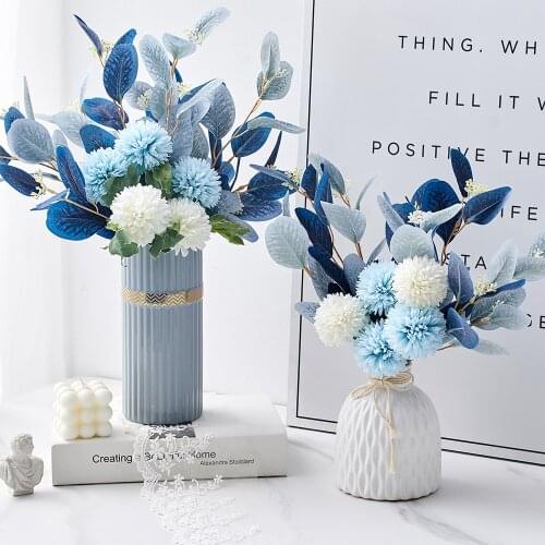 Modern Home Decoration Accessories Creative Vases For Living Room Desktop Decoration Nordic Ceramic Vases For Decoration