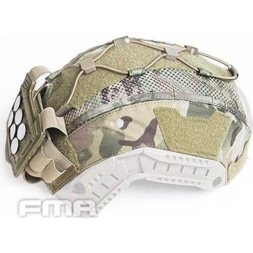 FMA Tactical Maritime Helmet Cover Multifunctional Battery Holder Balanced Pouch Bag BK/DE/MC