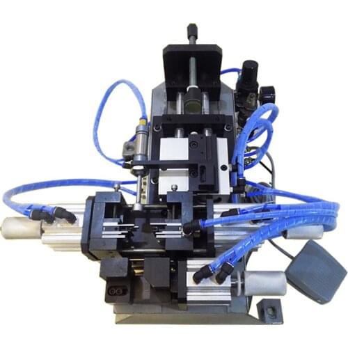 Pneumatic Peeling Striping Cutting Device Wire Computer Strip Wires 0-8mm Double Round Stripping Machine 2-8 Cores