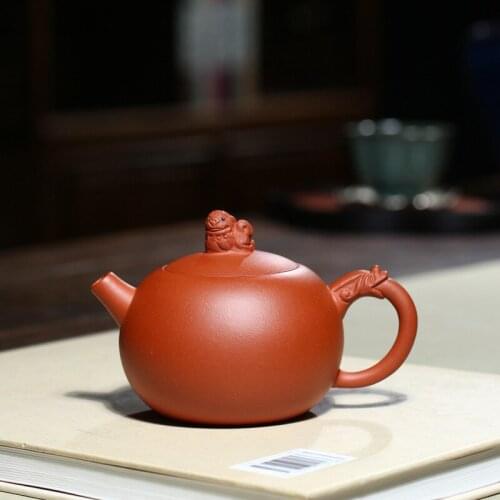 Yixing Purple Sand Teapot Famous Artist Xia Taoquan Manual Mine Clear Cement Purple Sand Teapot Travel Teaware Gift