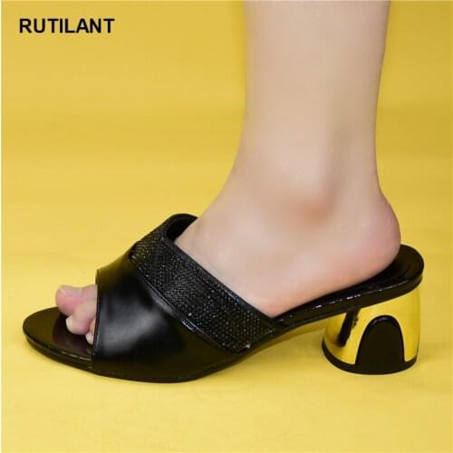 Women Shoes High Heels Lady Wedding Shoes Comfortable Light Ladies Shoes Summer Slippers Good Quality Ladies Sandals with Heels