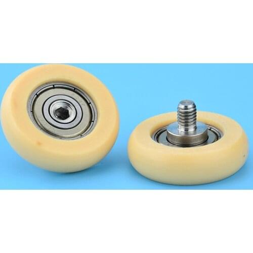 10pcs 608zz 8x36x10 Round Belt pulley 3D poleas rodamiento 3D Printers. Engraving Machine Accessories Bearing Roller