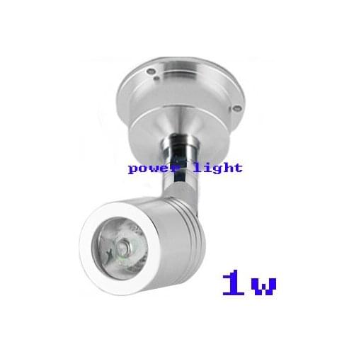 10pcs Free Shipping 1W Mini Led Jewelry Showcase Spotlighting Cabinet Under Counter Lamp Colorful Optional